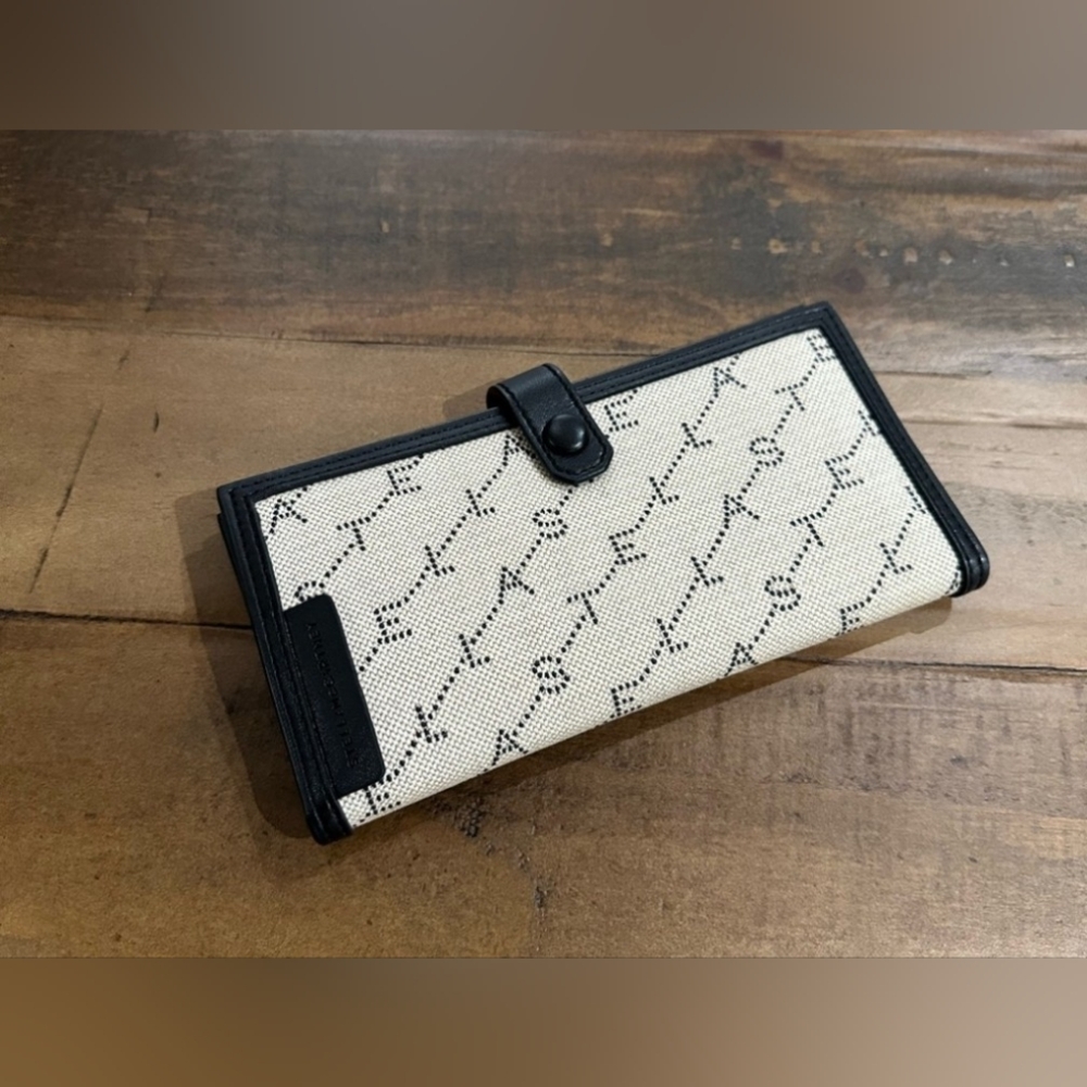 Stella McCartney Monogram Canvas Wallet
